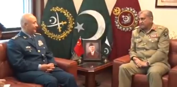 COAS Bajwa, Chinese general discuss prevailing situation in occupied Kashmir     