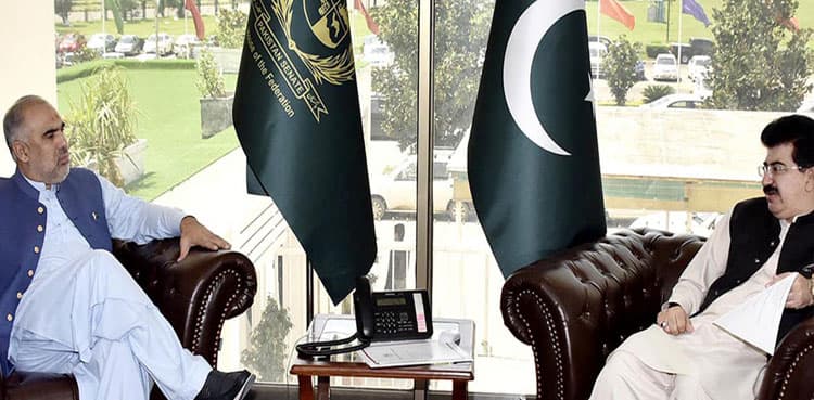 NA speaker, Senate Chairman discuss current situation of IoK