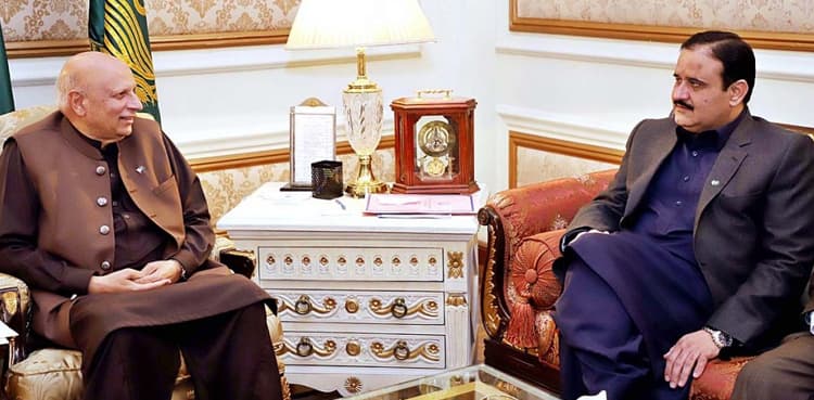 Governor Punjab, CM Buzdar discuss political situation