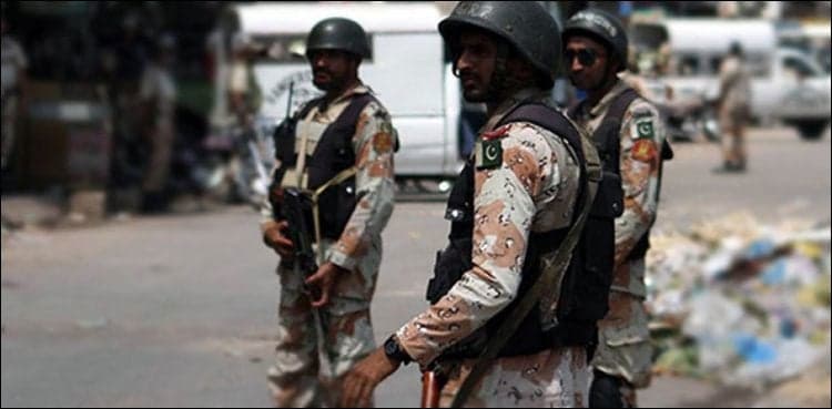 Rangers arrest 20 suspects during raids in Karachi
