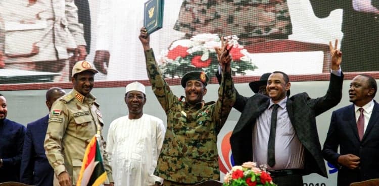Sudan generals, protest leaders sign transition deal