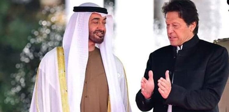 PM Khan, Abu Dhabi crown prince discuss occupied Kashmir situation