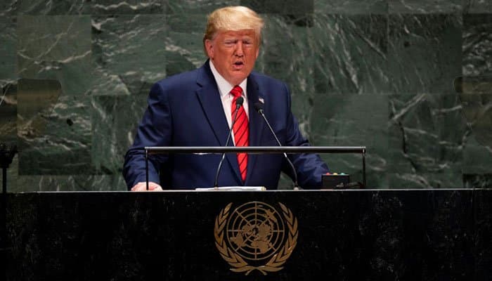 Trump calls on nations to reject globalism, embrace nationalism