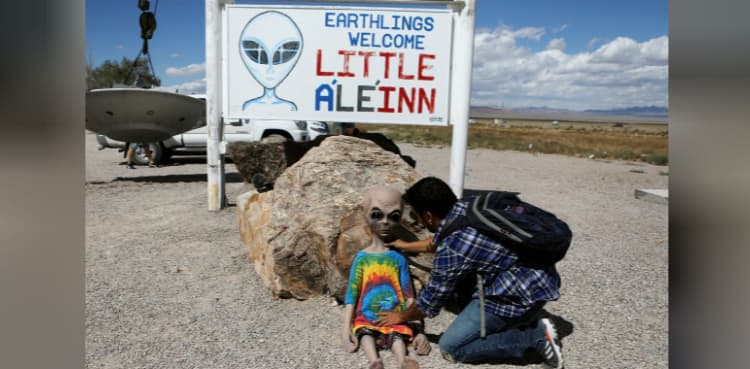 #Area51Storm: Alien enthusiasts descend on Nevada desert