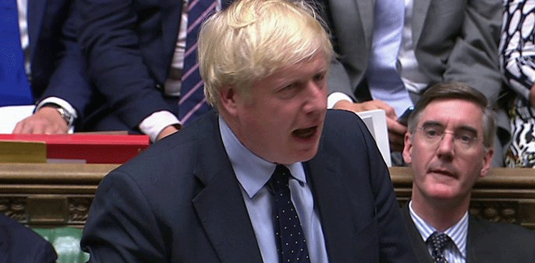 Britain's Johnson plays down Brexit breakthrough hopes