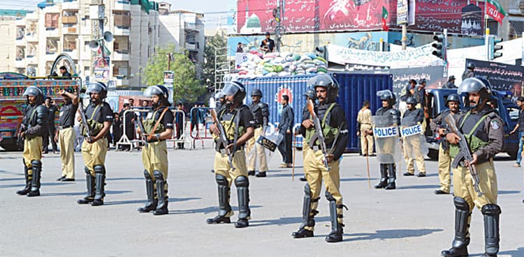 71,485 policemen to perform duties during Muharram in Karachi