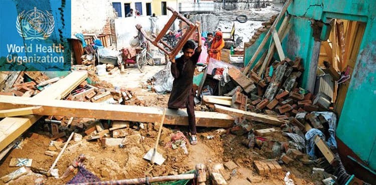 WHO hands over medicines to Pakistan for quake victims