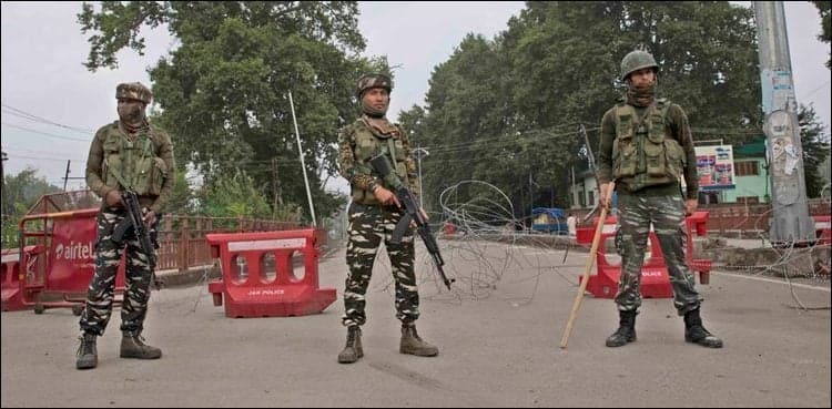 Occupied Kashmir under curfew for 50th consecutive day