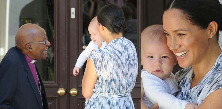Royal baby Archie meets Tutu in first public outing since birth