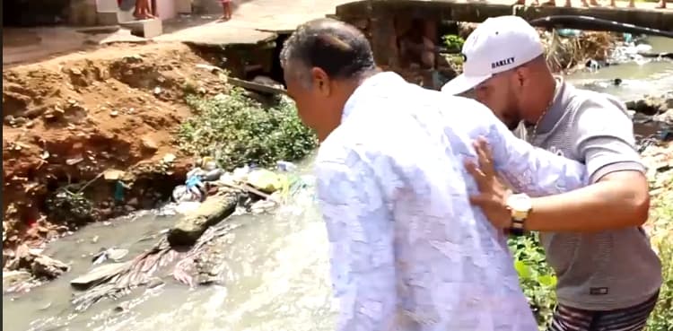 Was this politician thrown in a river for failing to deliver election promises?