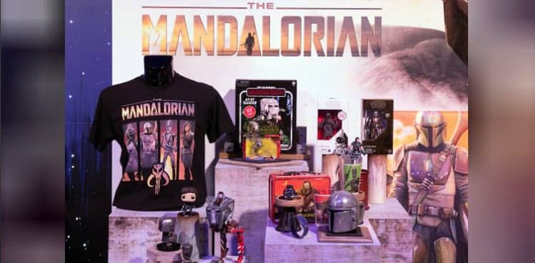 Disney unveils 'Star Wars' merchandise at Britain's Pinewood Studios