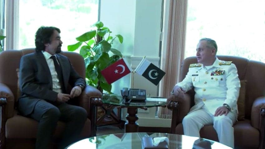 Turkish envoy appreciates Pak Navy's efforts for maritime security