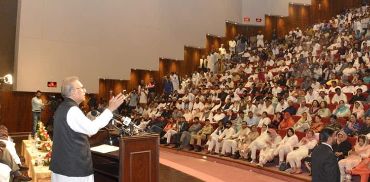 PM Imran Khan effectively projected Kashmir issue at UN: President Alvi