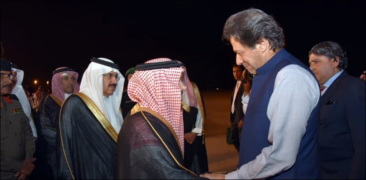 PM Imran Khan reaches Saudi Arabia as part of his initiative for peace