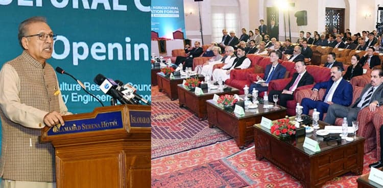 Pakistan to benefit from Chinese expertise in agriculture sector : President Alvi
