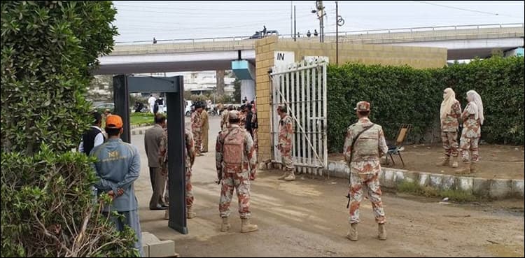 DG Rangers Sindh visits NSK to review security measures