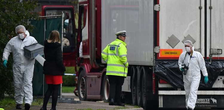 UK police say 39 found dead in truck were Chinese