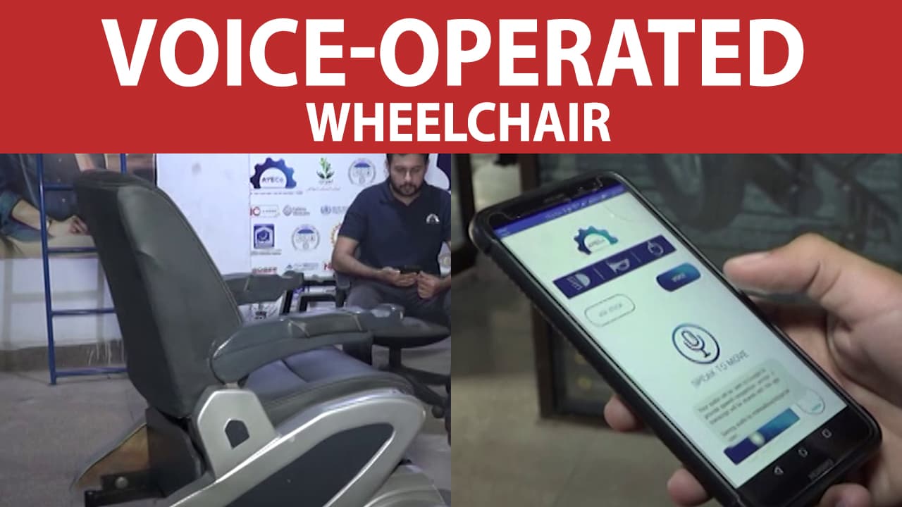 Pakistani engineer manufactures country’s first voice-operated wheelchair