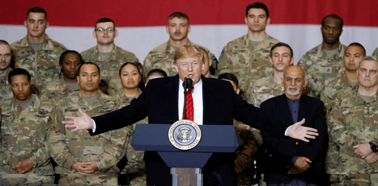 Donald Trump makes surprise Afghanistan trip, voices hope for ceasefire
