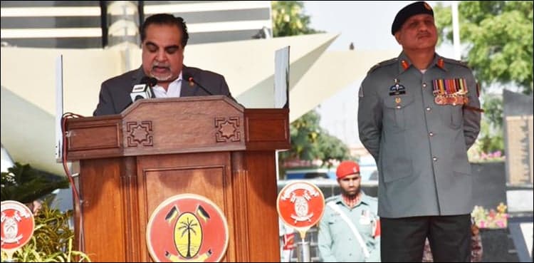 Imran Ismail lauds Sindh Rangers' role for restoring peace in Karachi
