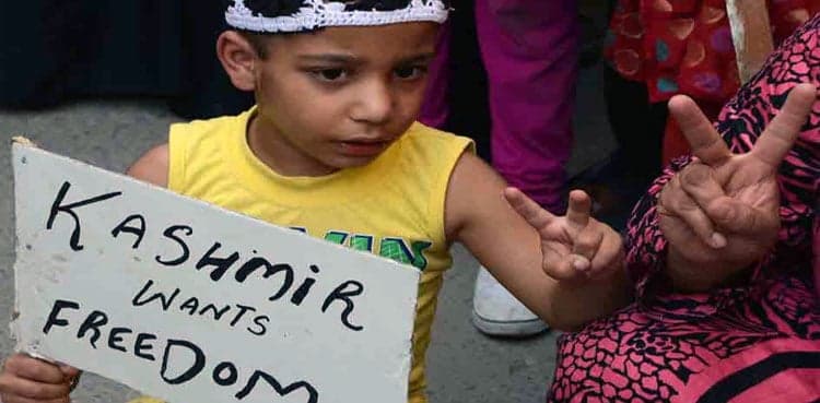 Pakistan raises plight of Kashmiri children in UN on World Children's Day