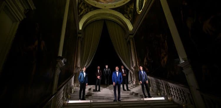Italian designer Stefano Ricci unveils his latest collection in flood-hit Venice