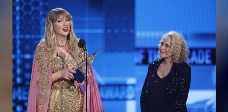 Taylor Swift gets early American Music Awards win after tumultuous week