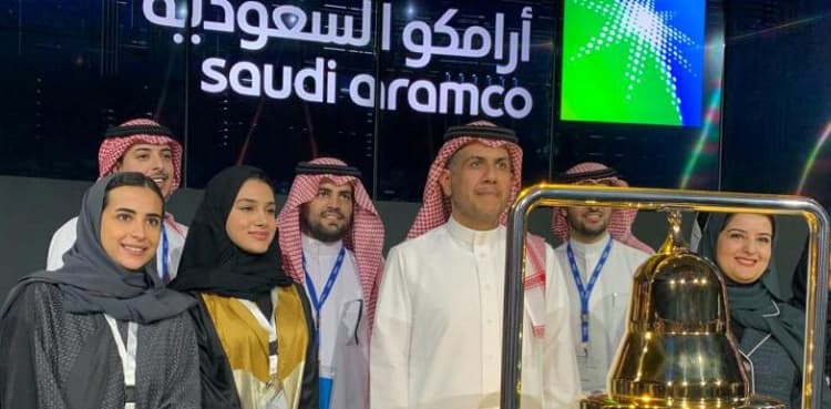 Boost for Saudi Arabia as Aramco shares surge 10% on debut