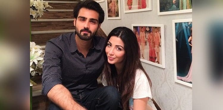Models Sabeeka Imam, Hasnain Lehri split