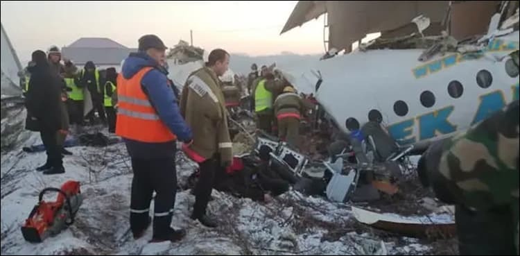 Passenger plane crashes in Kazakhstan killing at least seven