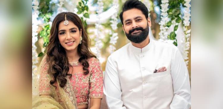 Jibran Nasir, Mansha Pasha exchange engagement rings