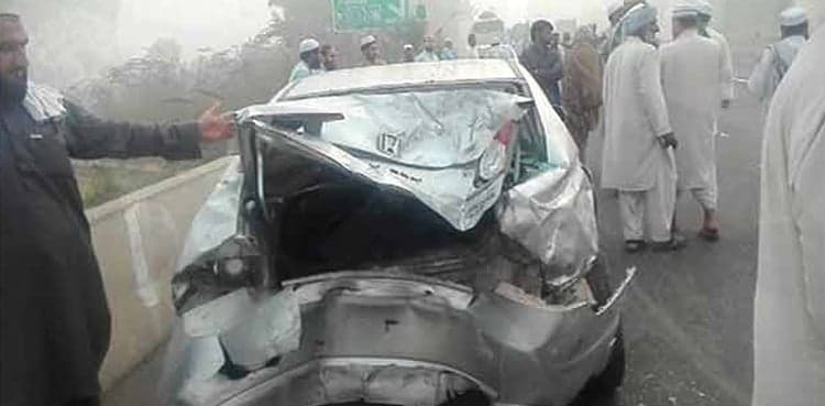 Fog related accidents leave man dead, several injured in Punjab