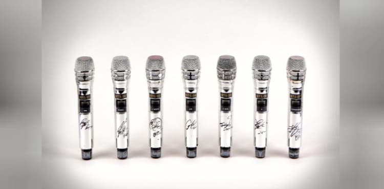 K-Pop's BTS scores another first as tour microphones head to auction