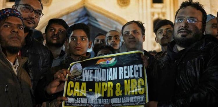 Indian protesters use WhatsApp groups to gather for anti-CAA protests