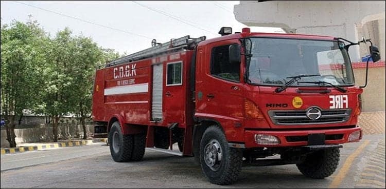 Fire rages at two factories in Karachi's Landhi