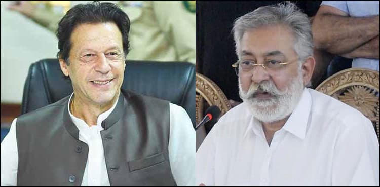 PM Imran meets Pir Pagara, discusses current political situation
