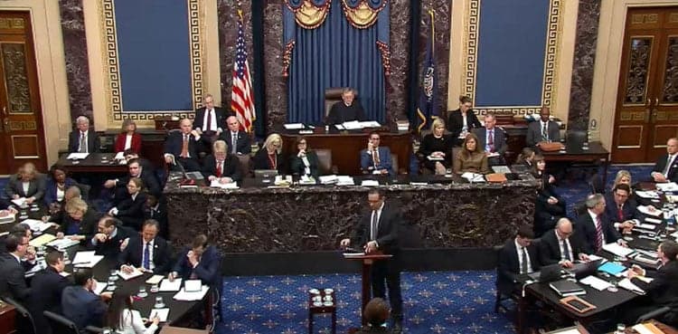 Saying Trump did 'nothing wrong,' White House opens Senate defense