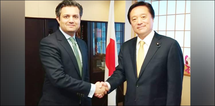 Hammad Azhar meets Japanese minister, discuss ways to enhance bilateral cooperation