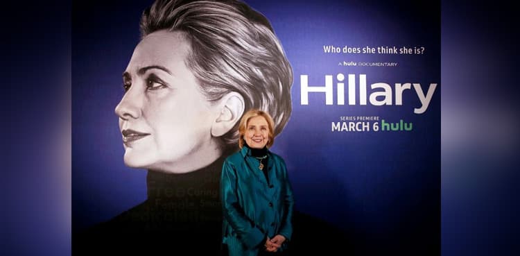 Hillary Clinton takes aim at Trump as she brings her life story to Sundance
