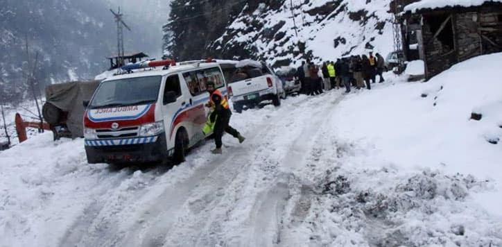 Death toll from harsh weather rises to 104