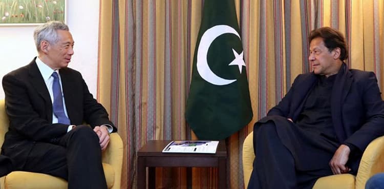 PM Imran, Singaporean counterpart agree to deepen bilateral ties