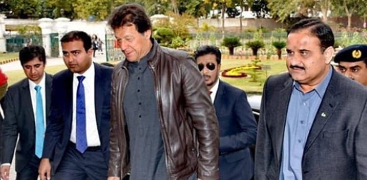 Amid reports of PTI forward bloc, PM Imran lands in Lahore