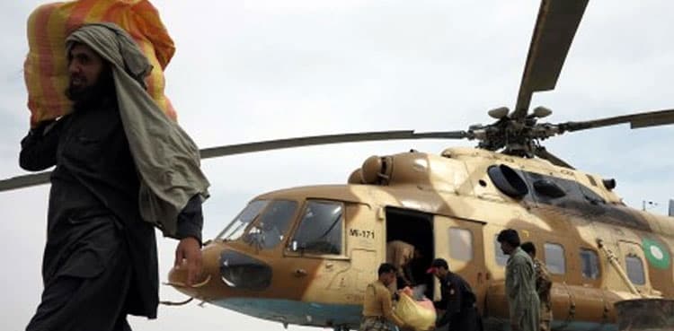 Rescue, relief operations underway in quake-hit areas of Astore: ISPR