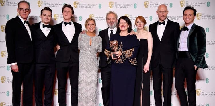 '1917' wins best film and best director at BAFTA awards