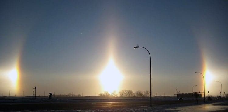 Chinese city bears witness to five suns appearing in sky simultaneously