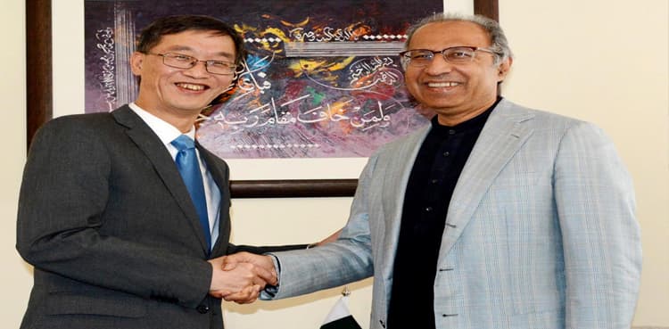 Hafeez thanks China for support in FATF meetings