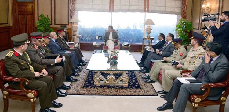 Egypt's defence minister calls on PM Imran, discusses bilateral relations       