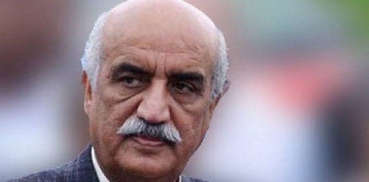 Khursheed Shah produced in assets case hearing in Sukkur