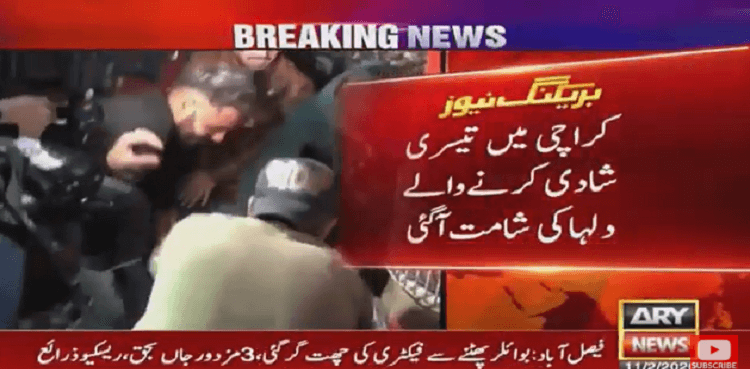 Groom manhandled over contracting third marriage in Karachi
