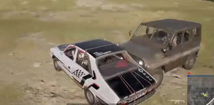 PUBG: Player survives after being sandwiched between two vehicles